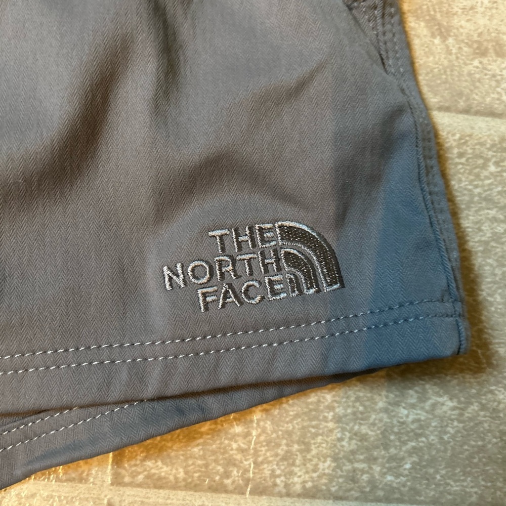 The North Face Women's Charcoal Athletic Shorts - Picture 3 of 5
